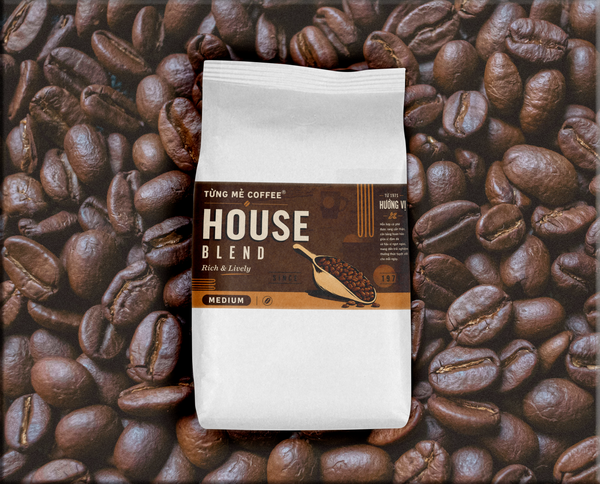 CÀ PHÊ HOUSE BLEND ĐẬM ĐÀ GU VIỆT HB
